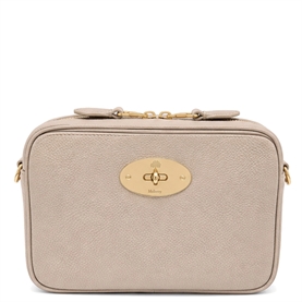 Mulberry Darley Camera Cashmere Taupe Small Classic Grain